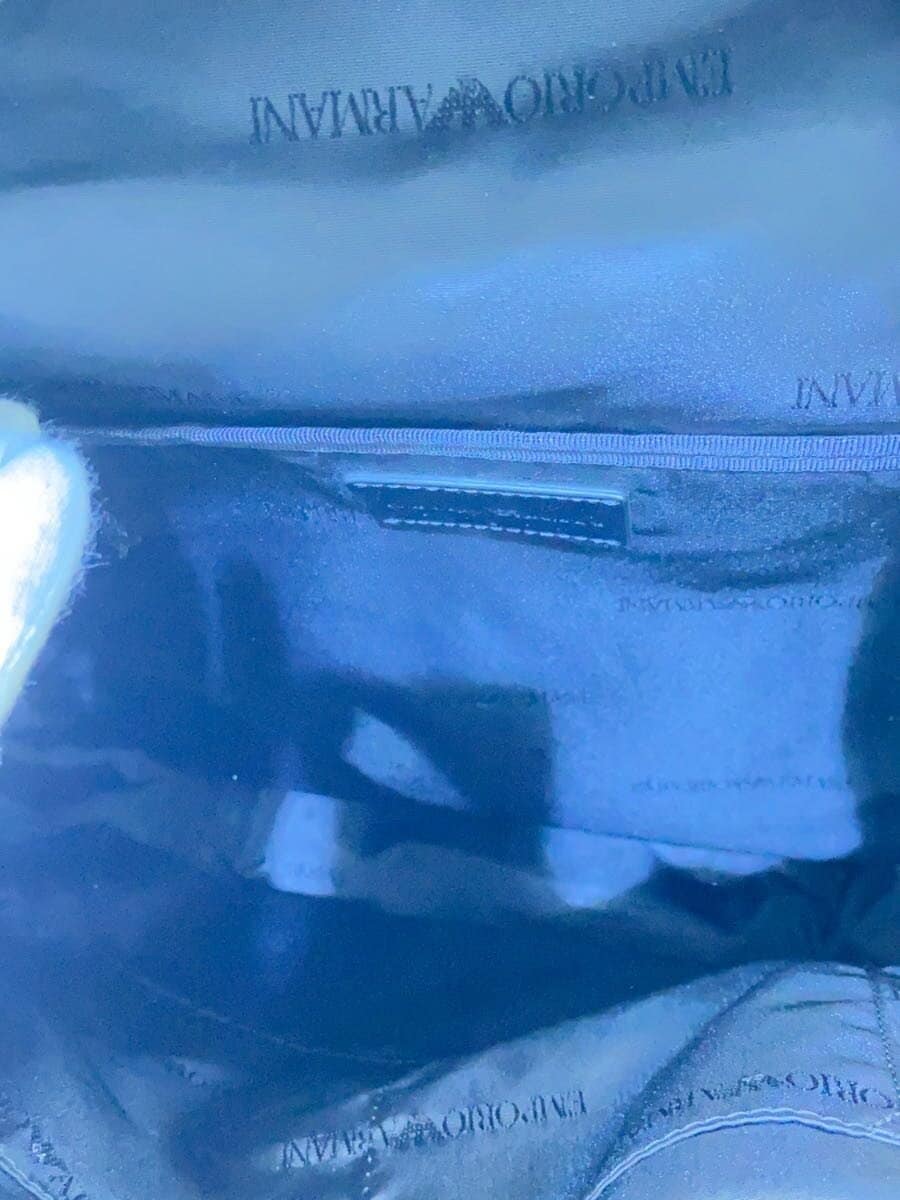 EMPORIO ARMANI Backpack BLK All Over Pattern 6