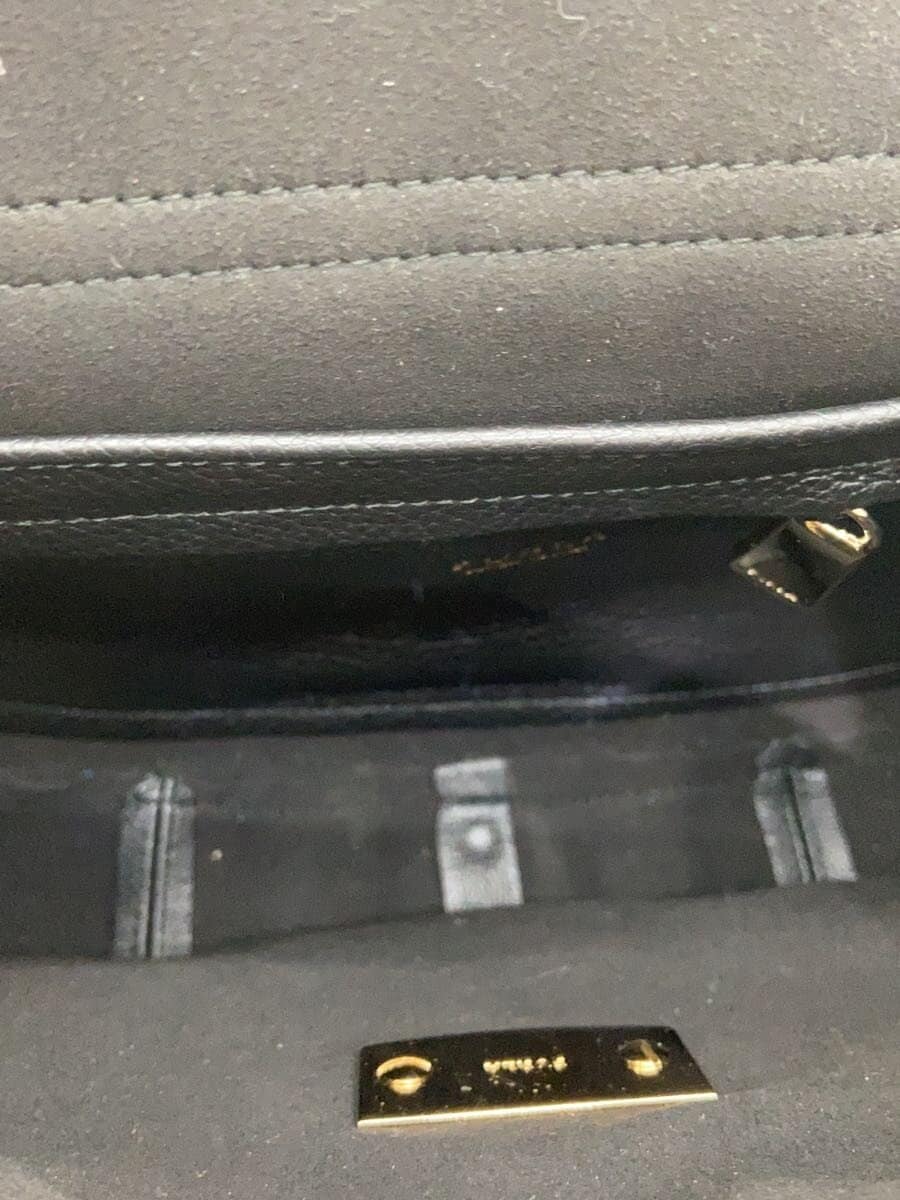 FURLA shoulder bag hair-on-hide RED 6