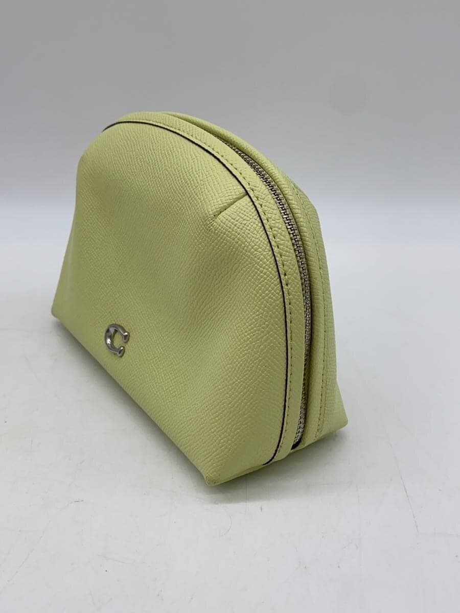 COACH Pouch Leather CRM C3489 2