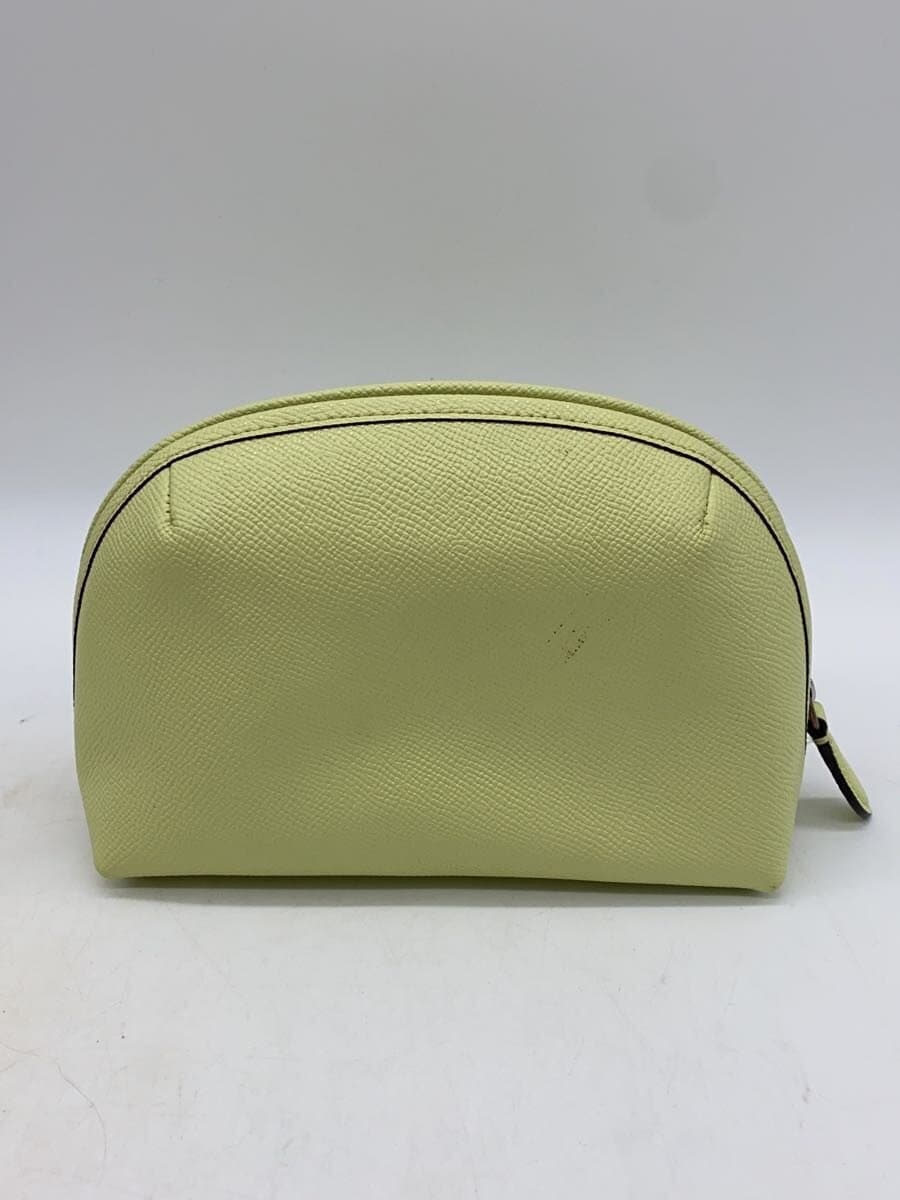 COACH Pouch Leather CRM C3489 3