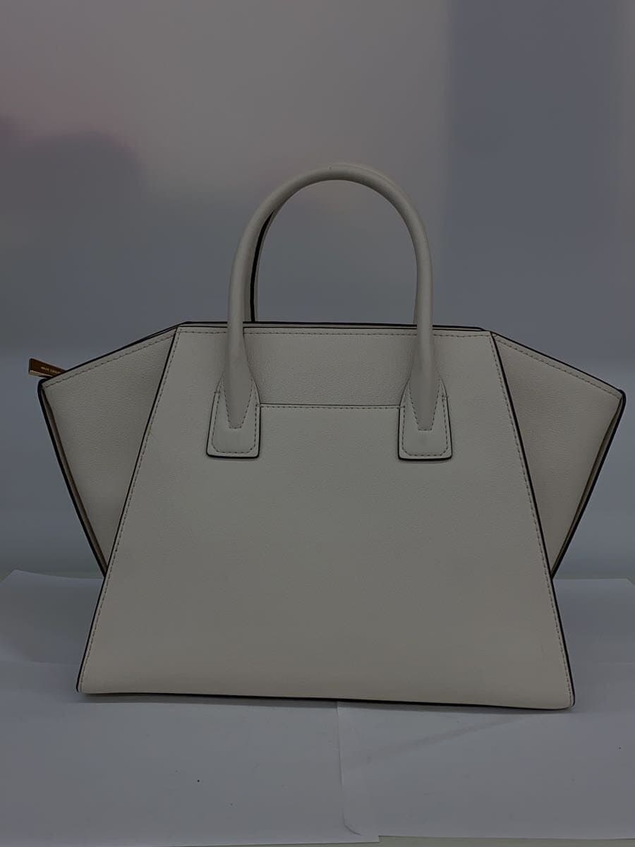 MICHAEL KORS Handbag Leather WHT 30F2G4VS3L 3