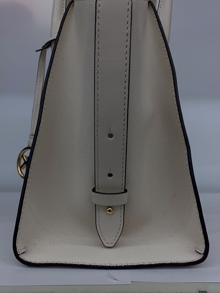MICHAEL KORS Handbag Leather WHT 30F2G4VS3L 7