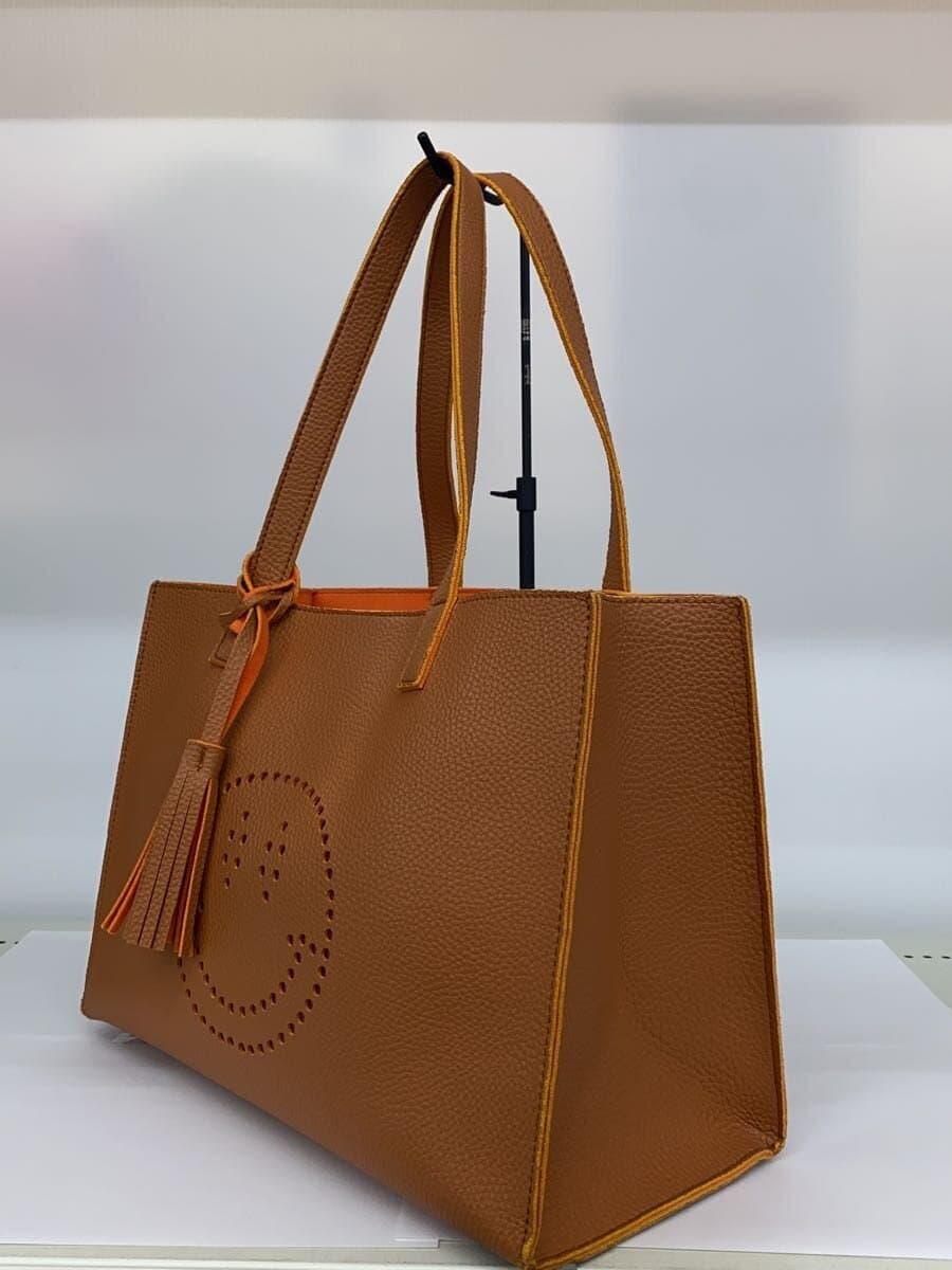 BEAMS Handbag Leather ORN Solid 2