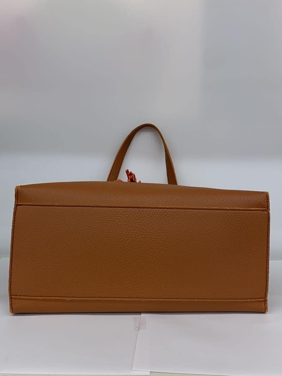 BEAMS Handbag Leather ORN Solid 4