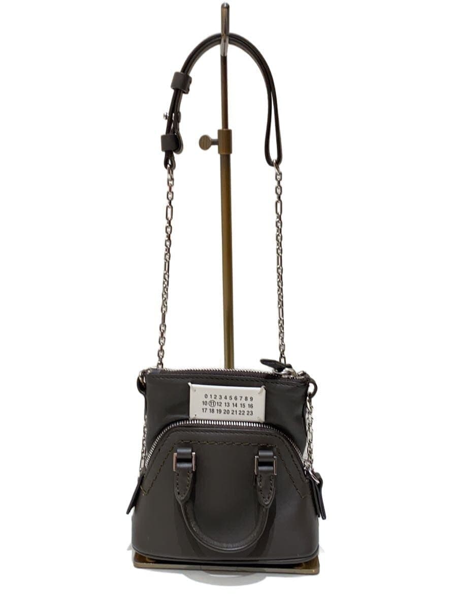Maison Margiela Shoulder Bag Leather GRY SB3WG0025
