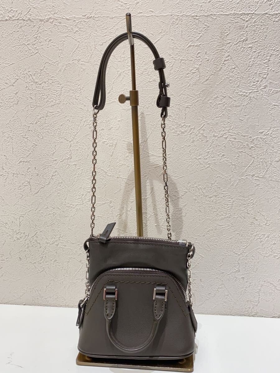 Maison Margiela Shoulder Bag Leather GRY SB3WG0025 3