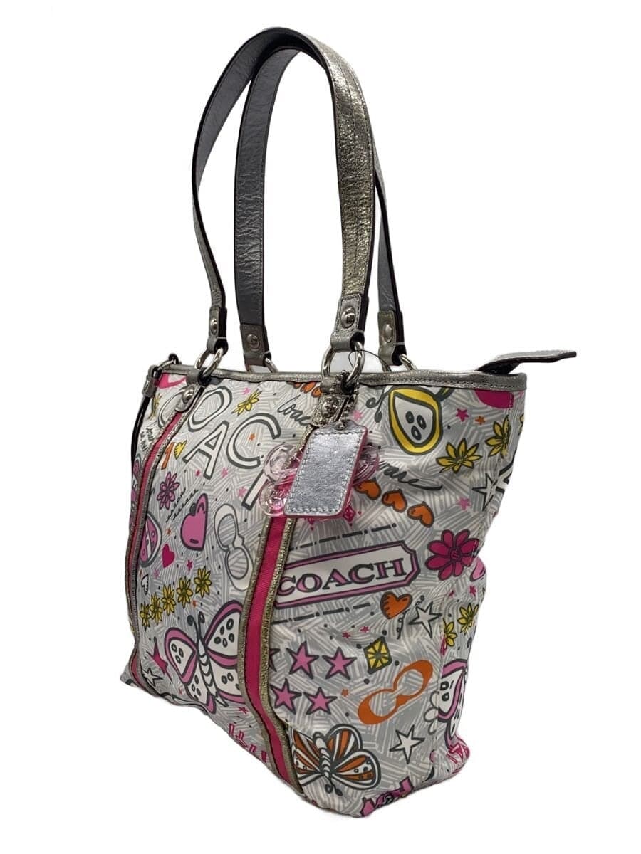 COACH Butterfly Tote Bag Multicolor 2