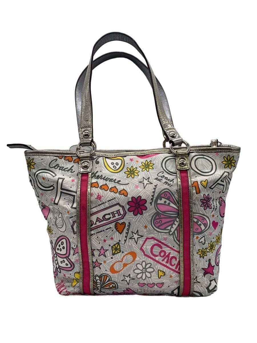 COACH Butterfly Tote Bag Multicolor 3