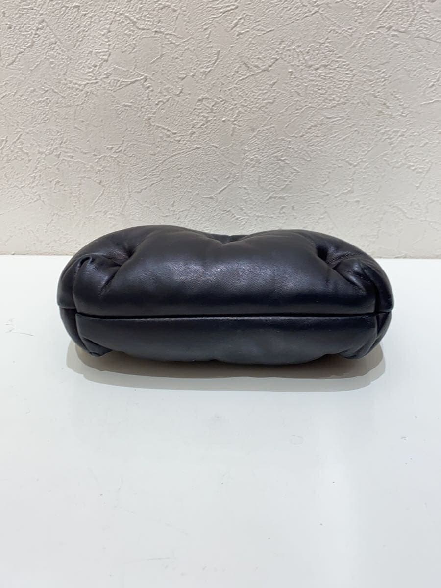 Maison Margiela Glam Slam Shoulder Bag Leather Black Plain Model No: S56WF0161 4
