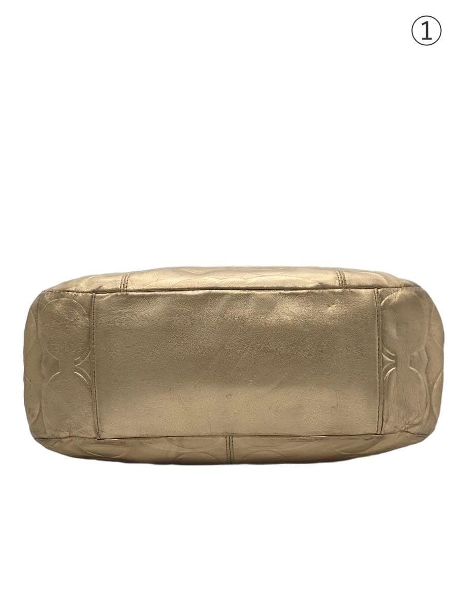 COACH Signature Tote Bag -- GLD All-over Print J1169-F17727 4