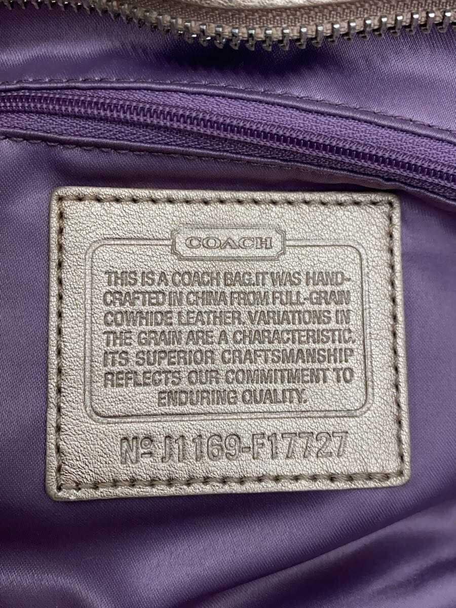 COACH Signature Tote Bag -- GLD All-over Print J1169-F17727 5