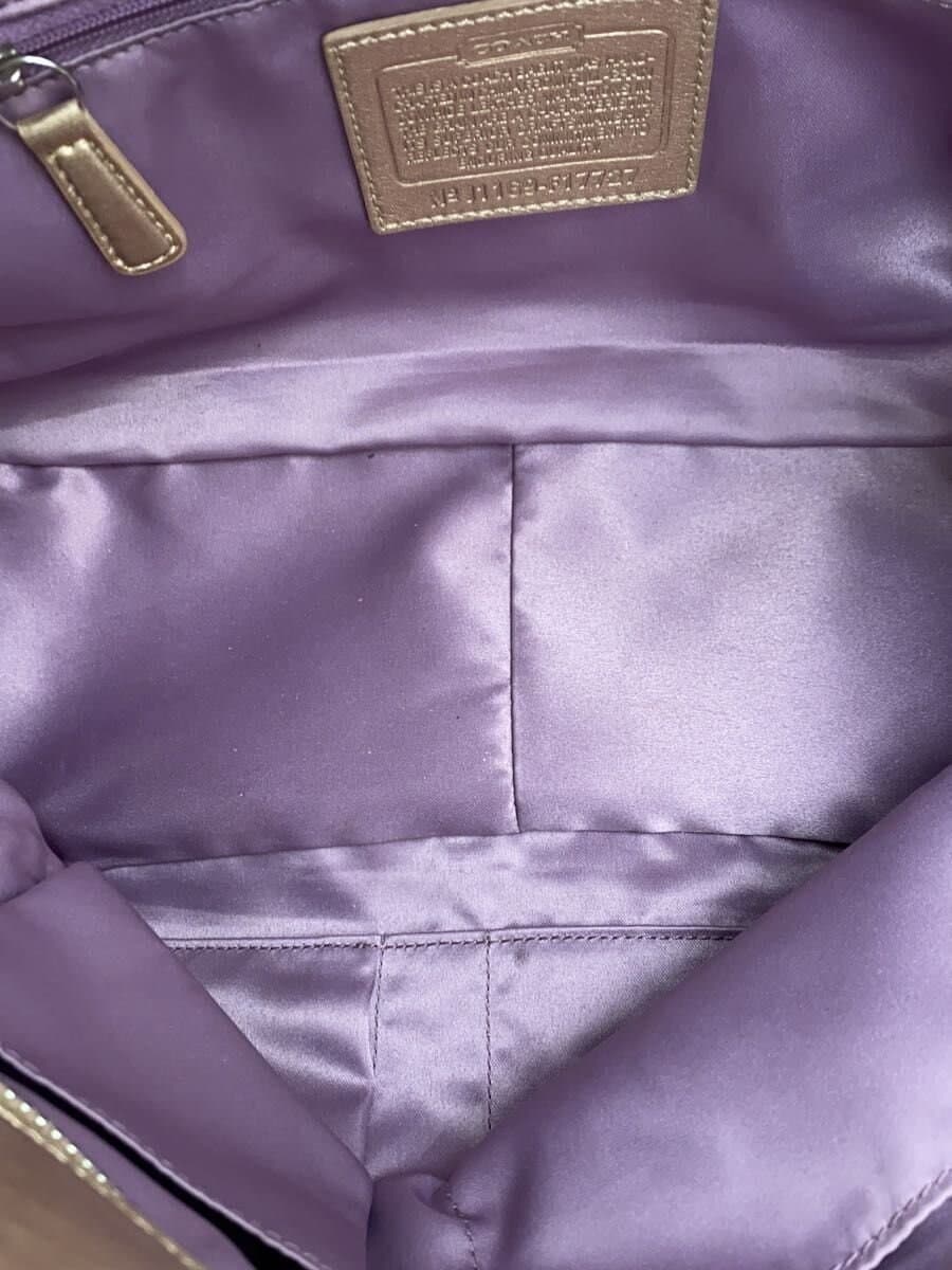 COACH Signature Tote Bag -- GLD All-over Print J1169-F17727 6