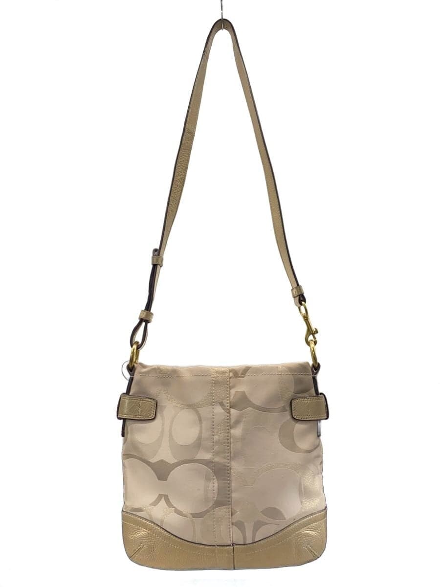 COACH Signature Shoulder Bag -- GLD All-over Print D1276-F19620 3