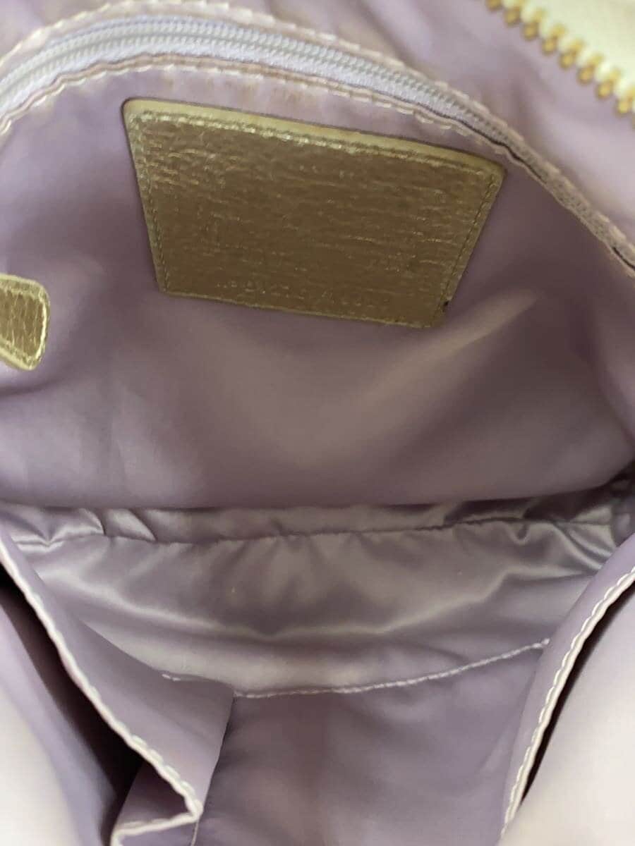 COACH Signature Shoulder Bag -- GLD All-over Print D1276-F19620 6