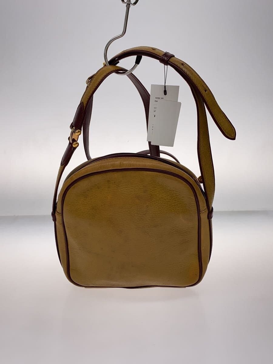 Cartier Must Line Shoulder Bag Leather YLW Solid 3