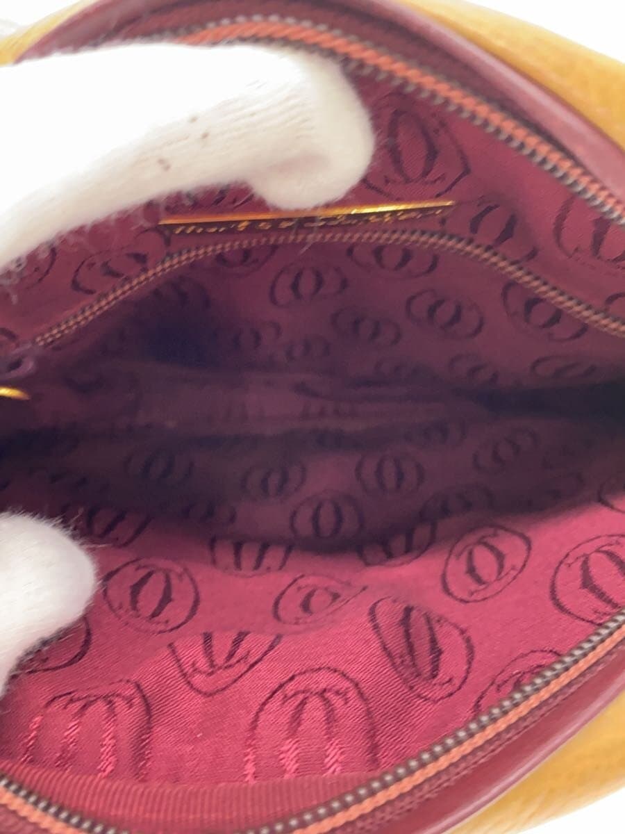 Cartier Must Line Shoulder Bag Leather YLW Solid 6