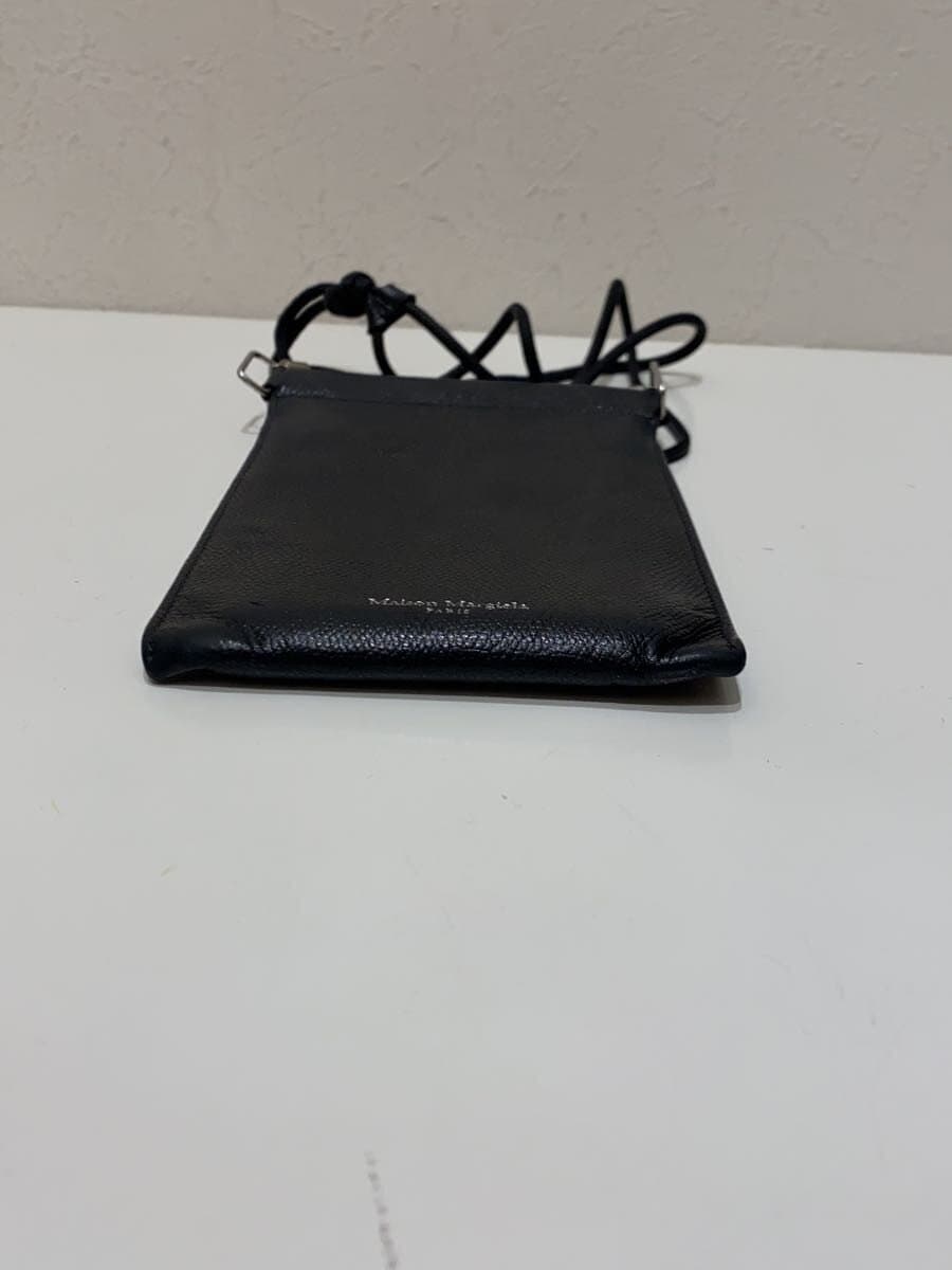 Maison Margiela Document Holder Shoulder Bag Leather BLK S55UI0207 With Wear 4