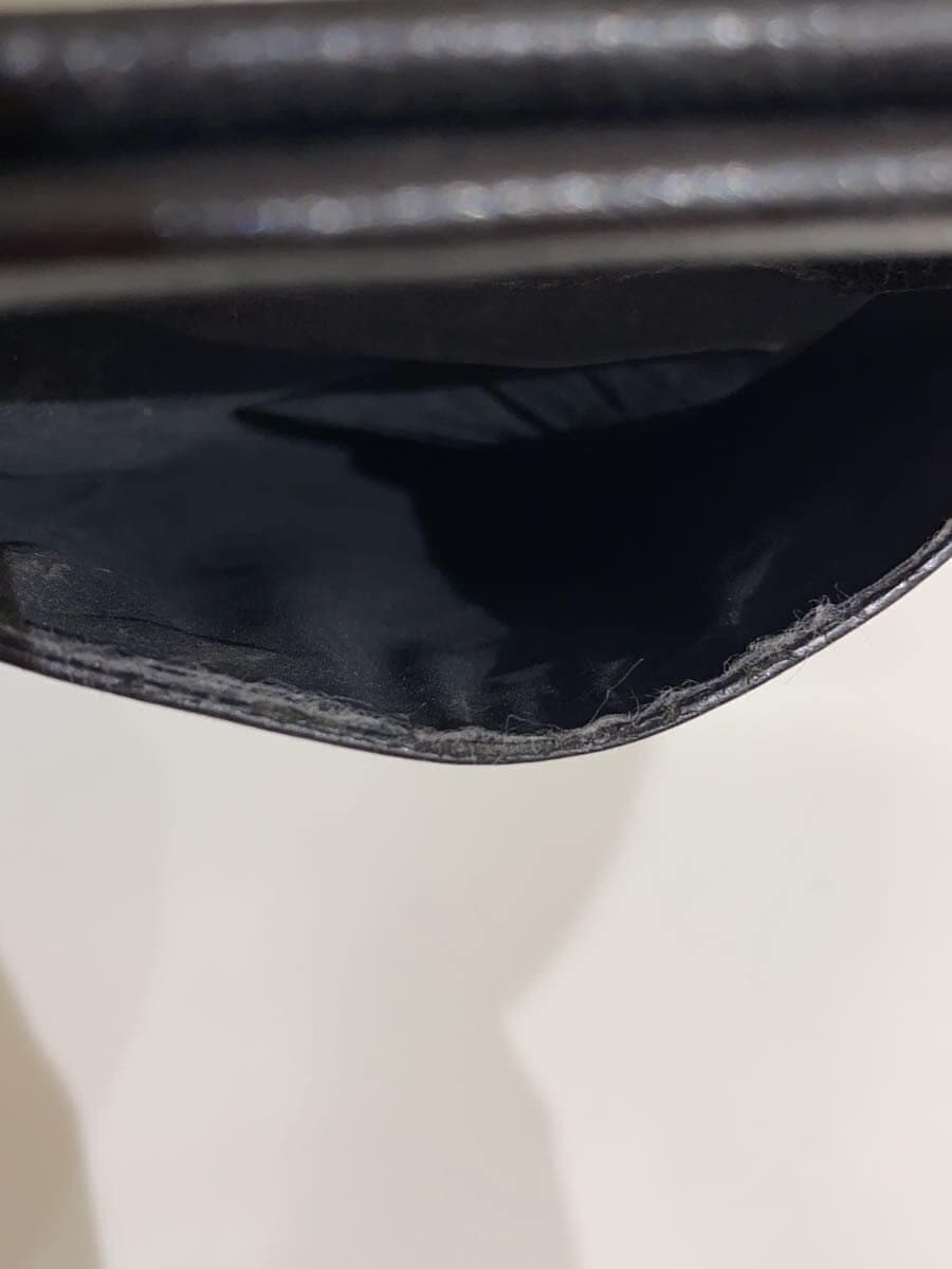 Maison Margiela Document Holder Shoulder Bag Leather BLK S55UI0207 With Wear 6