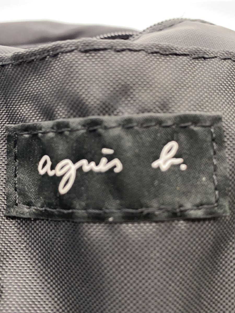 agnes b. Backpack Nylon BLK VUMOM-05 5