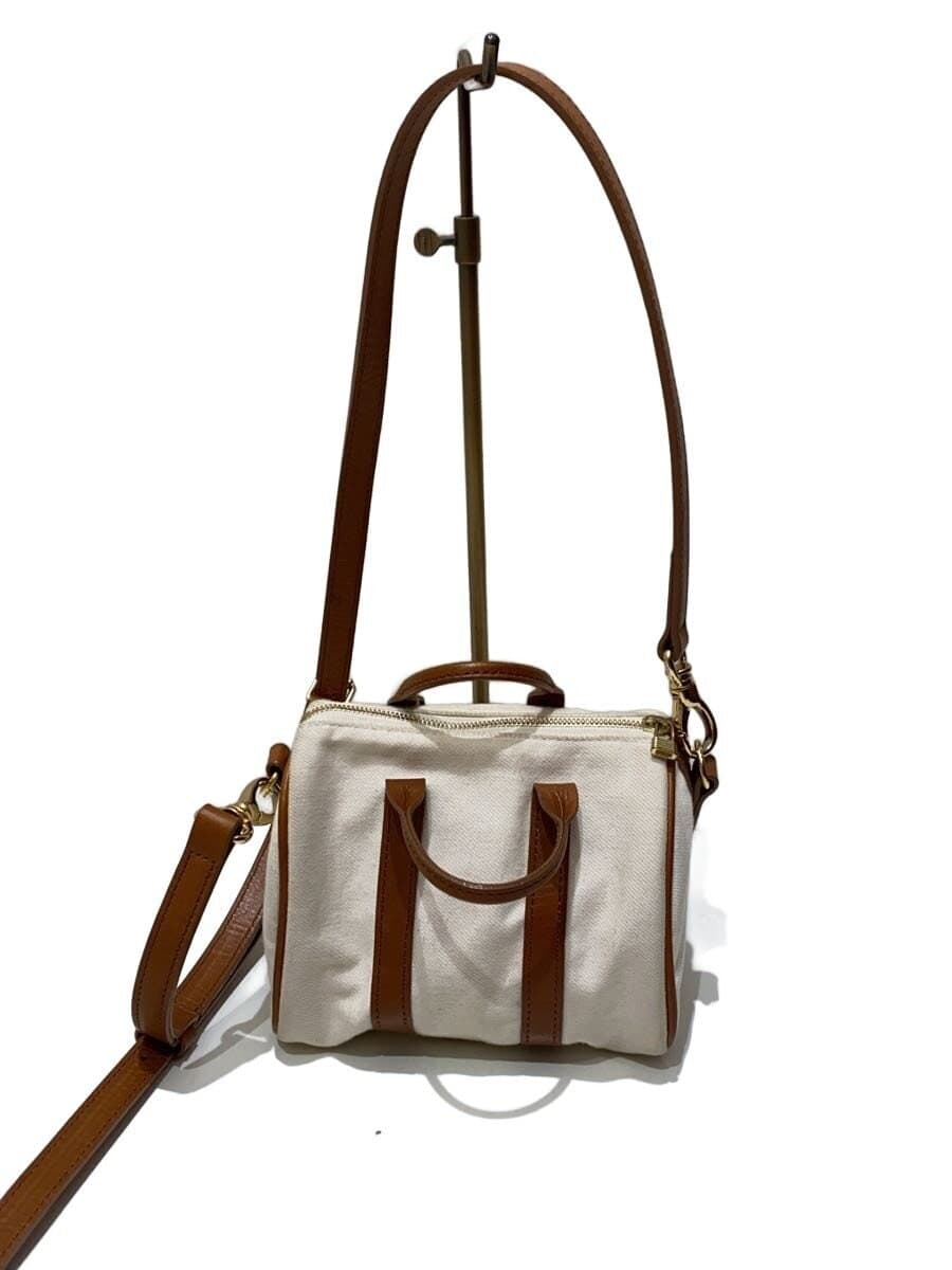 TTT_MSW × SIMPLY COMPLICATED Shoulder Bag Cotton WHT