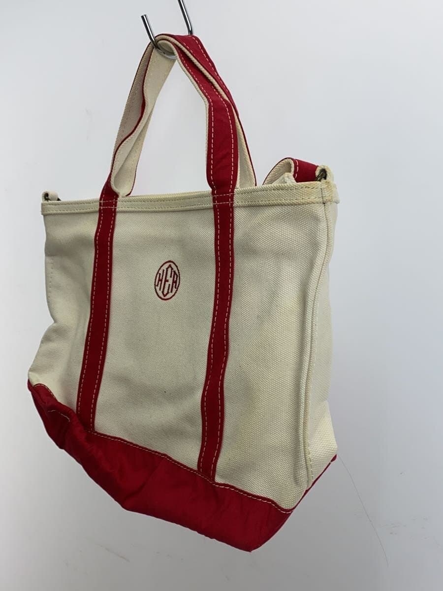 L.L.Bean Tote Bag Canvas CRM 2