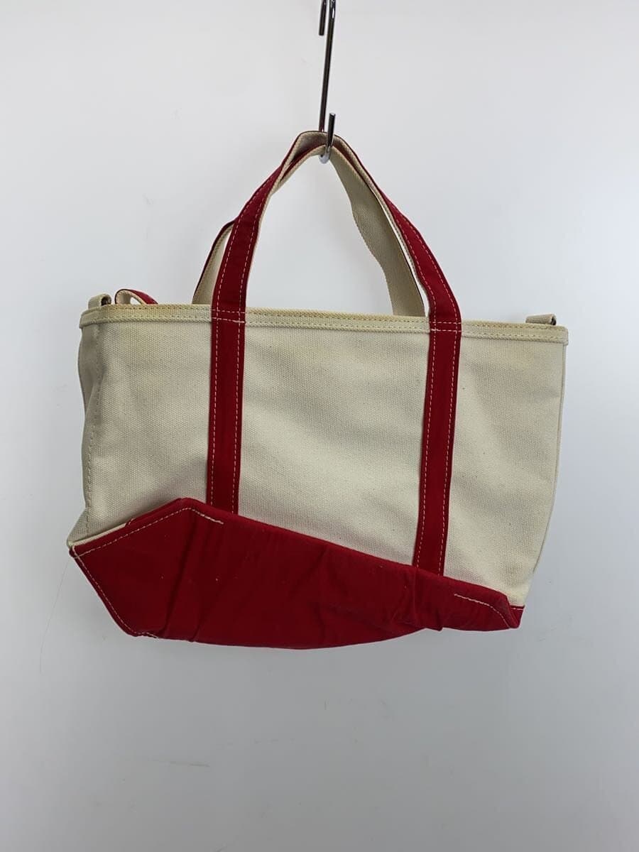 L.L.Bean Tote Bag Canvas CRM 3