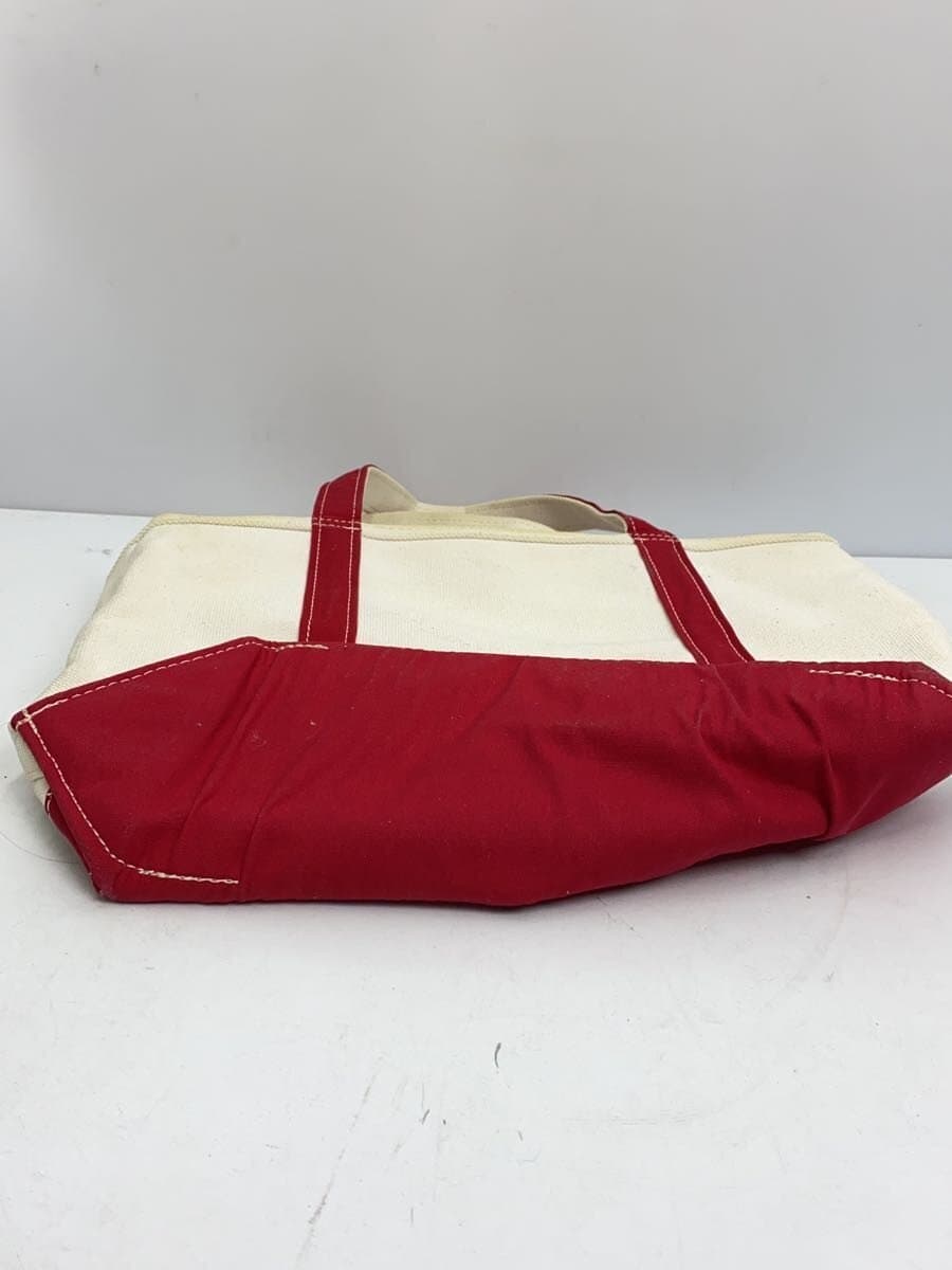 L.L.Bean Tote Bag Canvas CRM 4