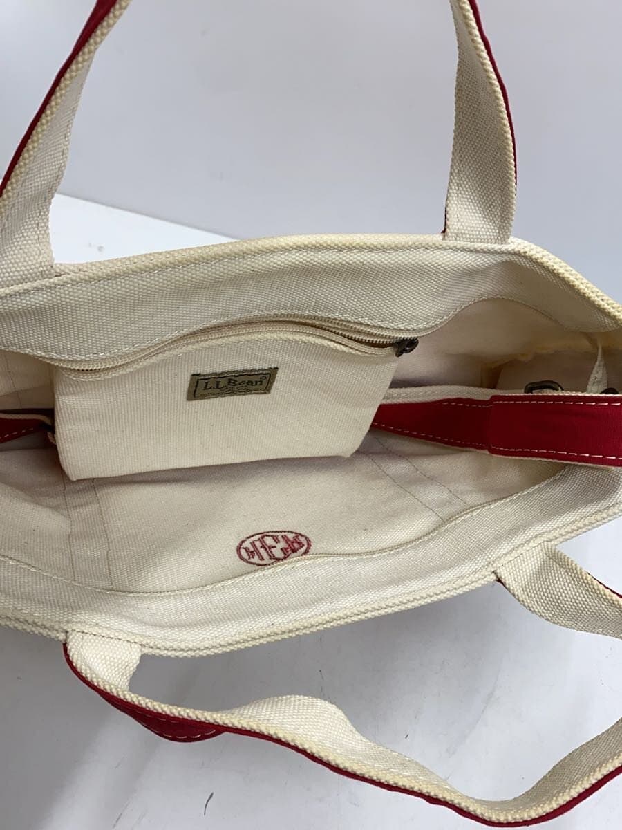 L.L.Bean Tote Bag Canvas CRM 6
