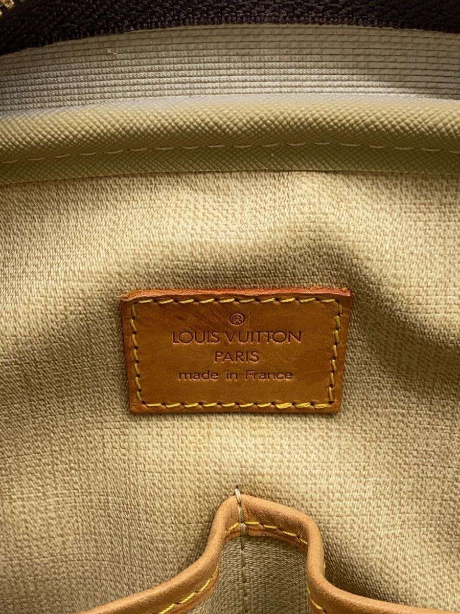 LOUIS VUITTON 1) Trouville Monogram Canvas PVC BRW Allover Pattern M42228 5