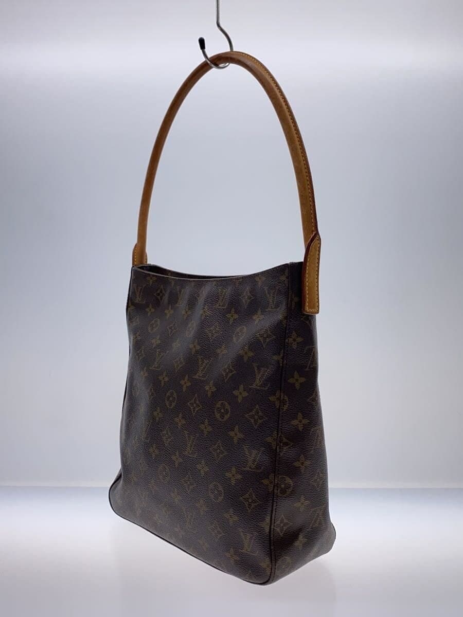 LOUIS VUITTON Looping GM Monogram Canvas PVC BRW M51145 2