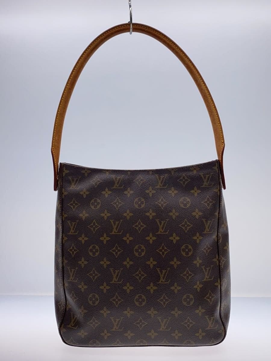 LOUIS VUITTON Looping GM Monogram Canvas PVC BRW M51145 3