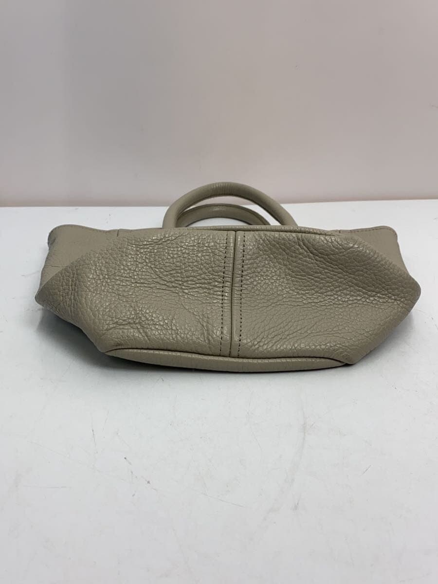 YOUNG & OLSEN Handbag Leather BEG Solid 4