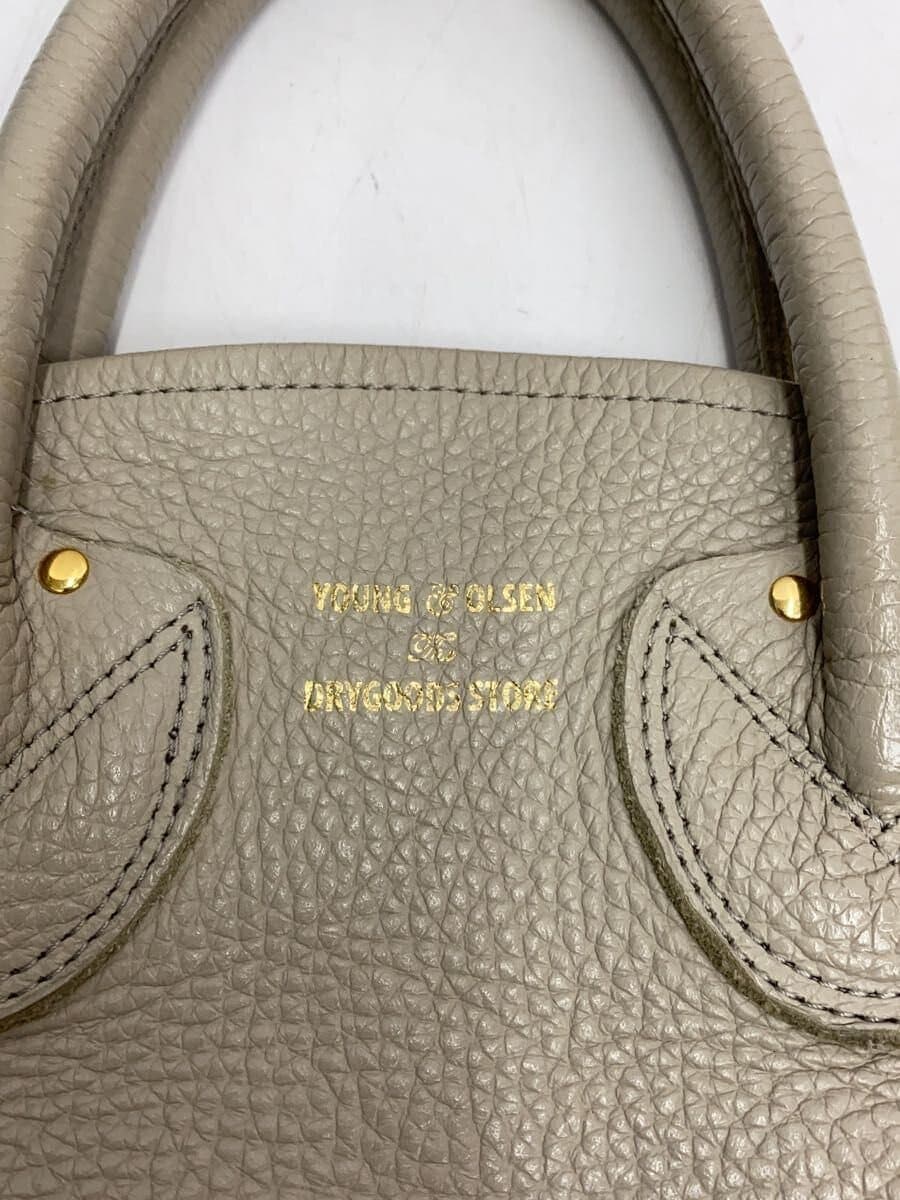 YOUNG & OLSEN Handbag Leather BEG Solid 5