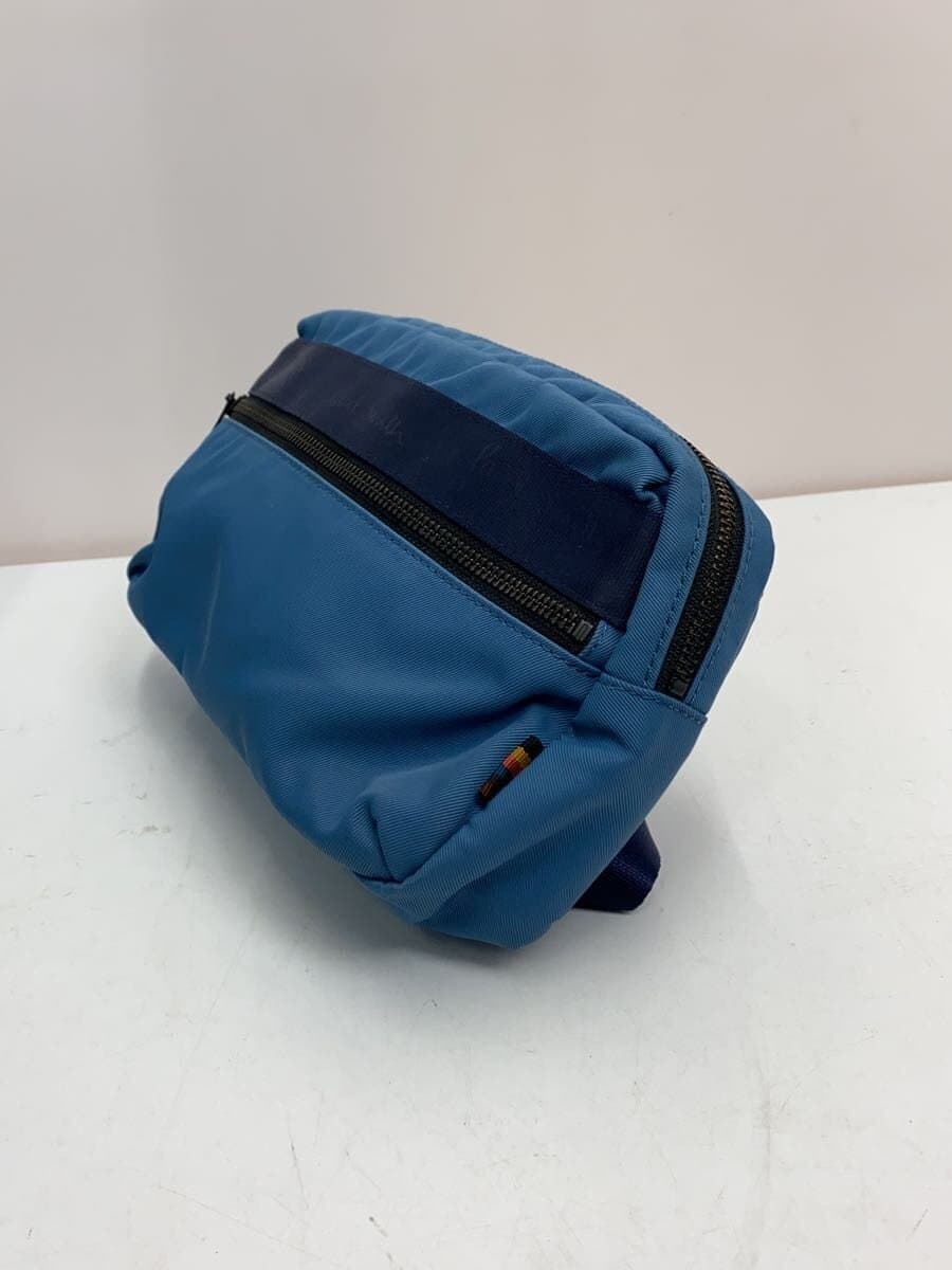 Paul Smith Waist Bag Nylon BLU 2