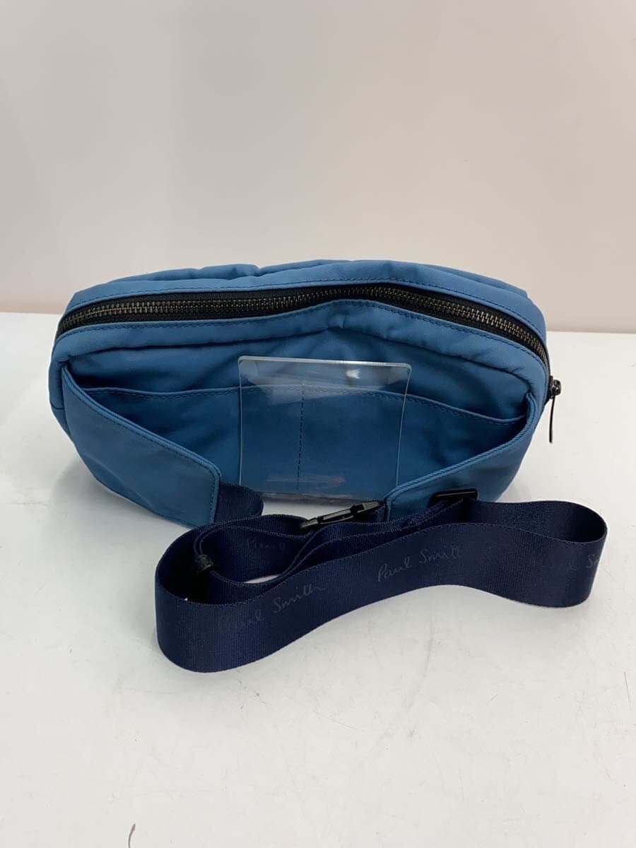 Paul Smith Waist Bag Nylon BLU 3