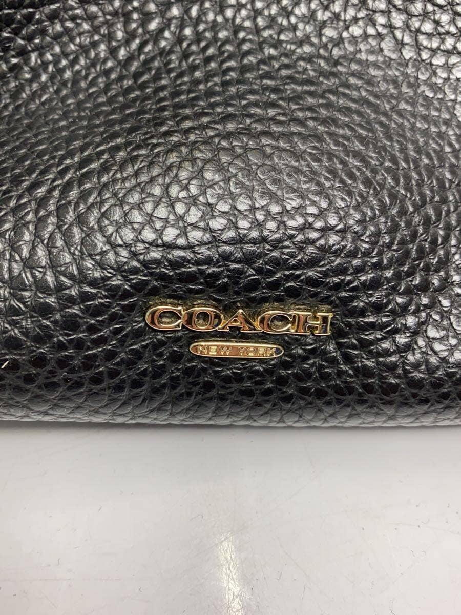 COACH Blake Carryall 25 Leather BLK 5