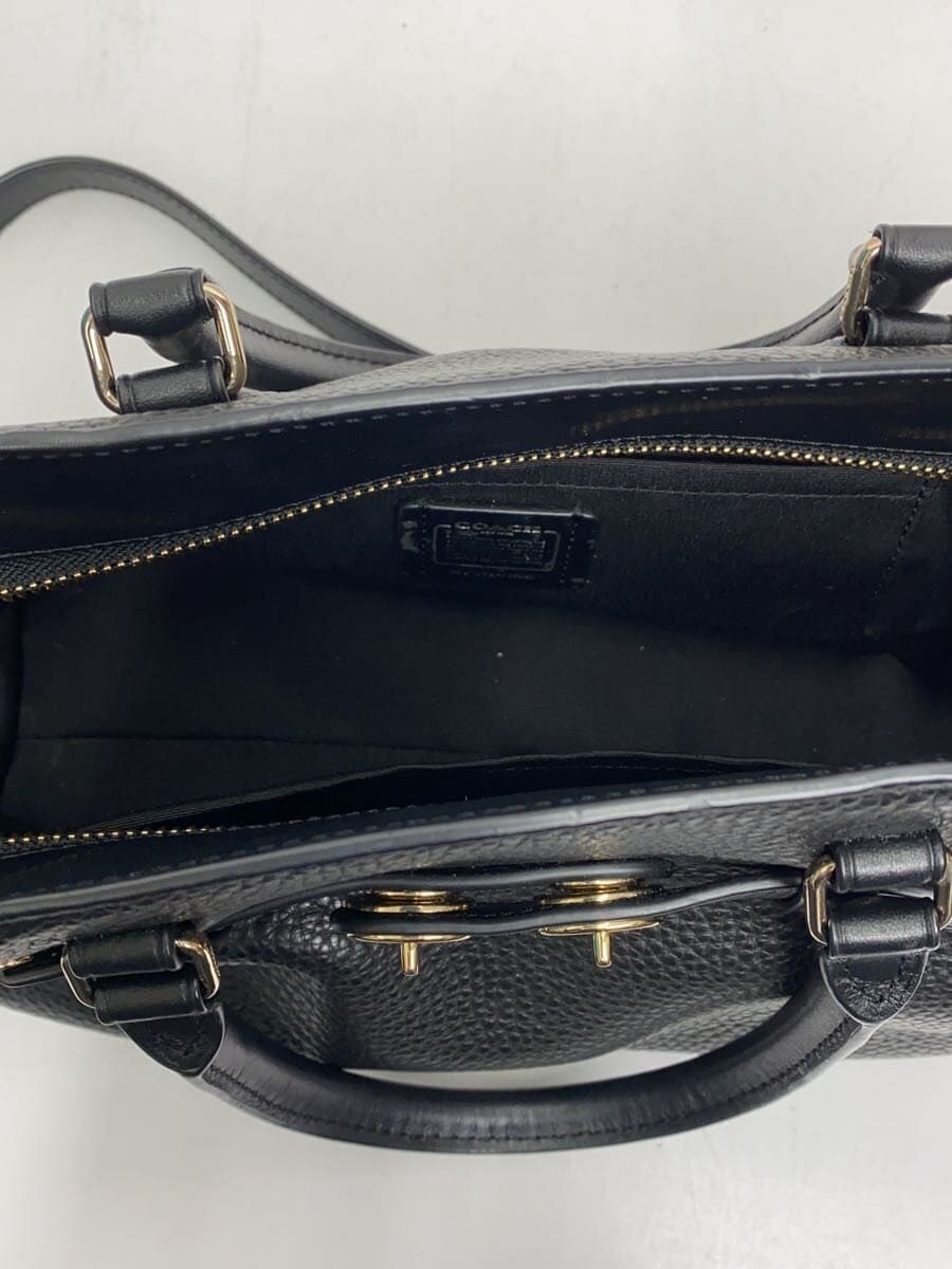 COACH Blake Carryall 25 Leather BLK 6