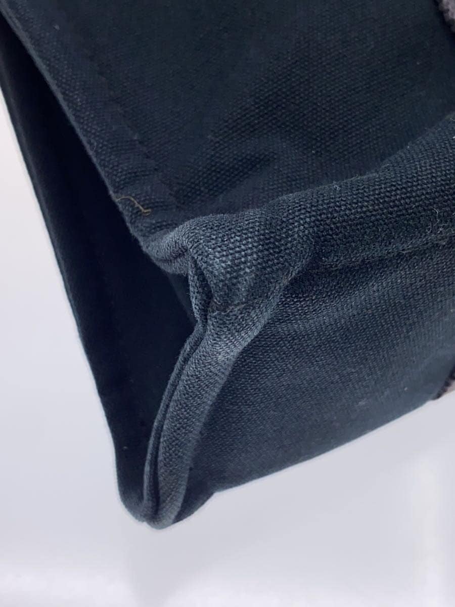 HERMES tote bag cotton BLK 7