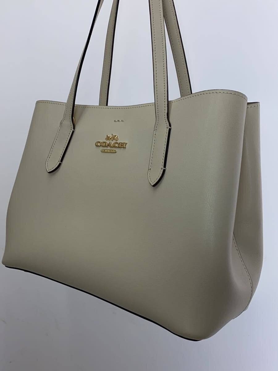 COACH Abbey New Carryall_Ivory Leather 2