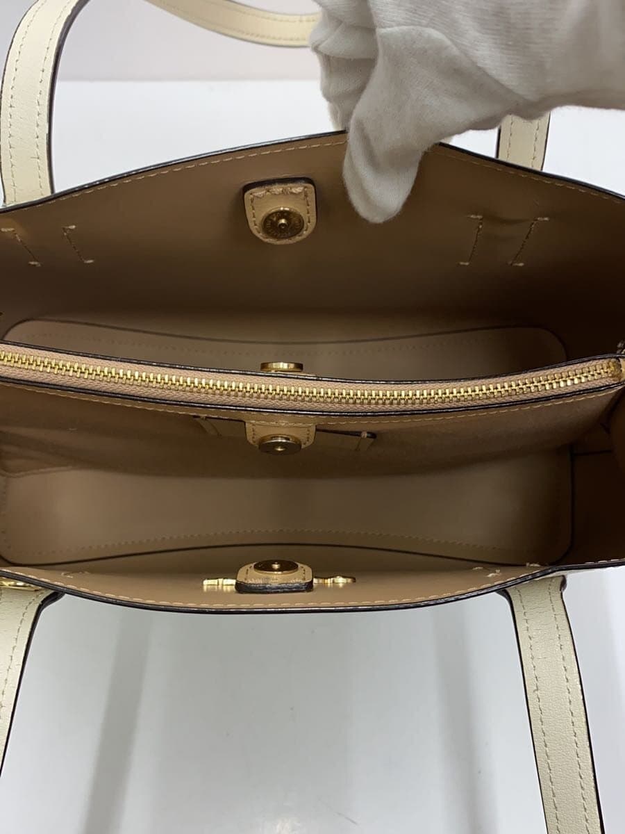 COACH Abbey New Carryall_Ivory Leather 6