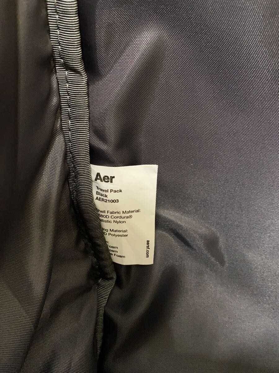 AER Backpack Nylon Black Solid AER21003 7