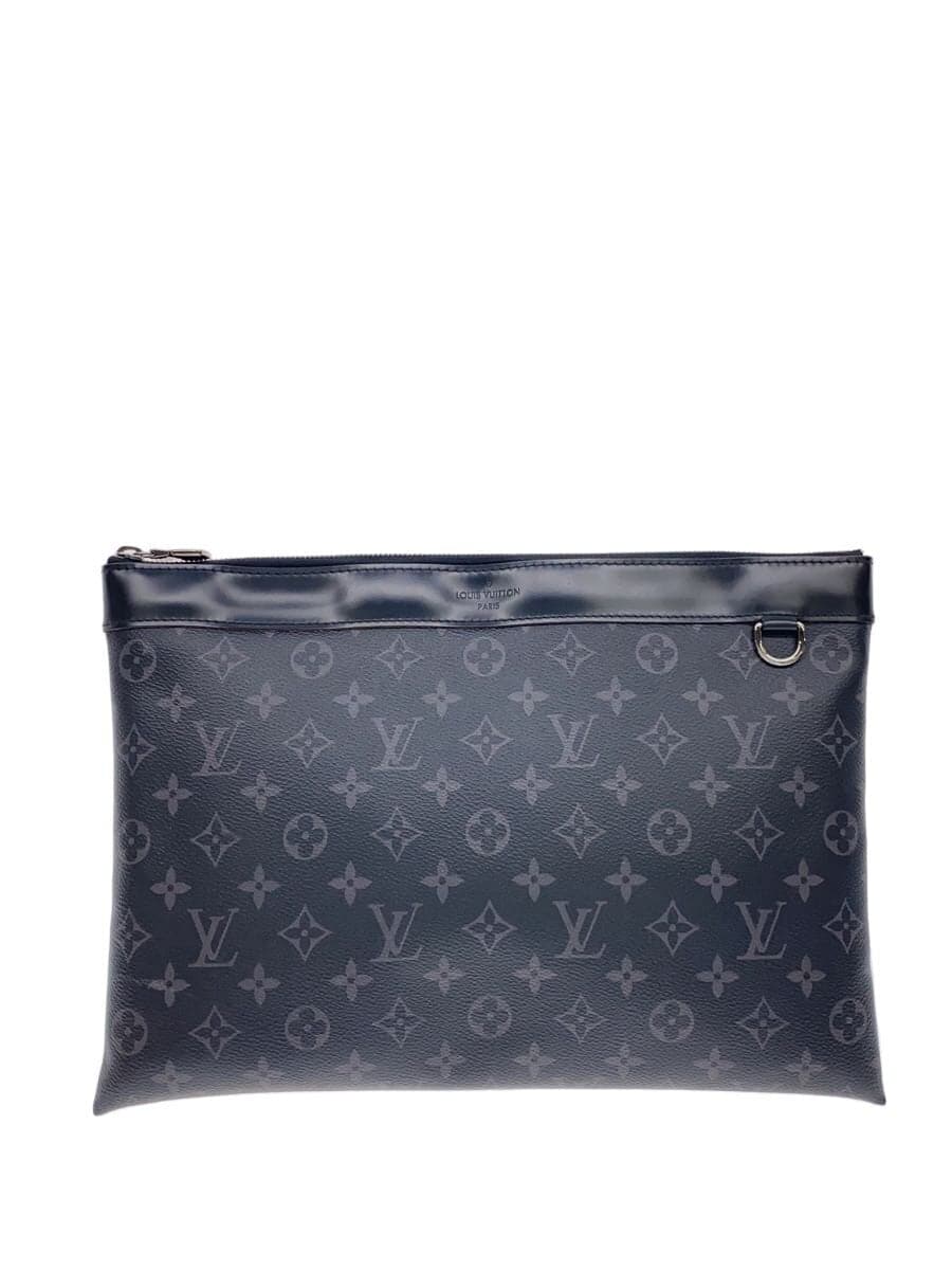 LOUIS VUITTON Pochette Apollo Monogram Eclipse PVC BLK M62291