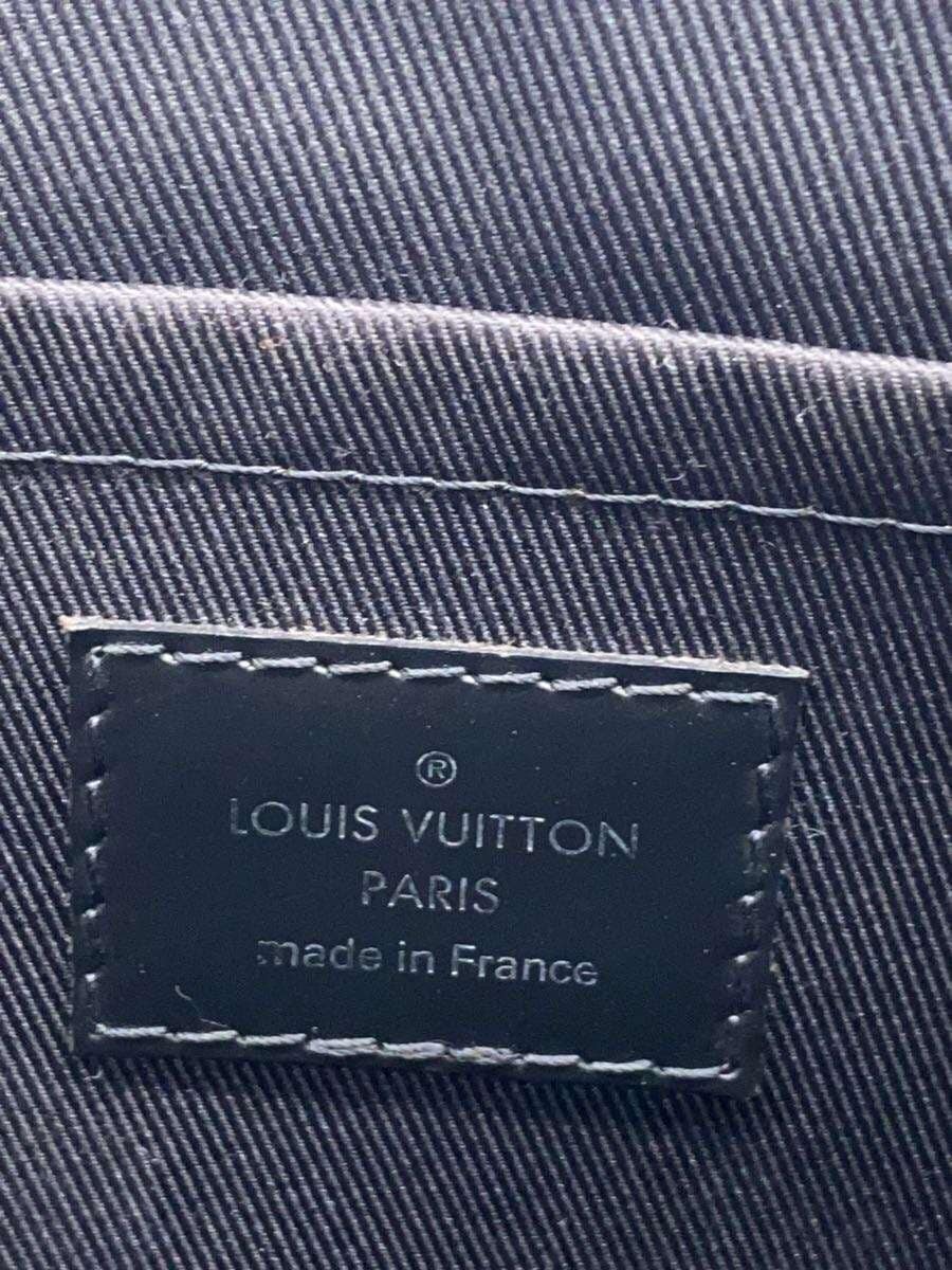 LOUIS VUITTON Pochette Apollo Monogram Eclipse PVC BLK M62291 5