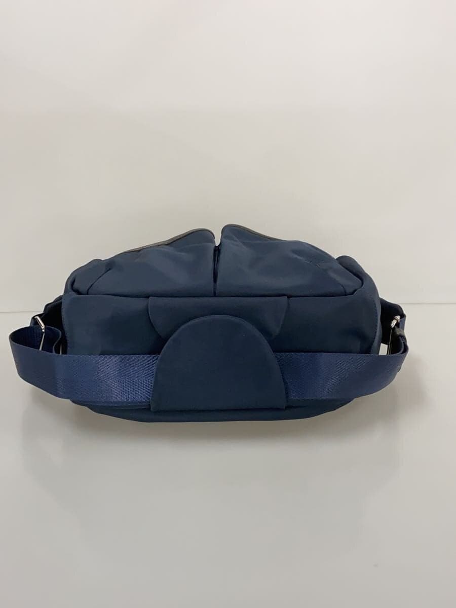 Kitamura Shoulder Bag Nylon NVY Solid 4