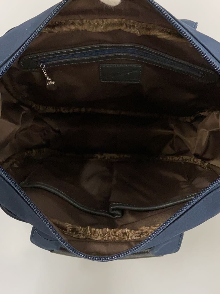 Kitamura Shoulder Bag Nylon NVY Solid 6