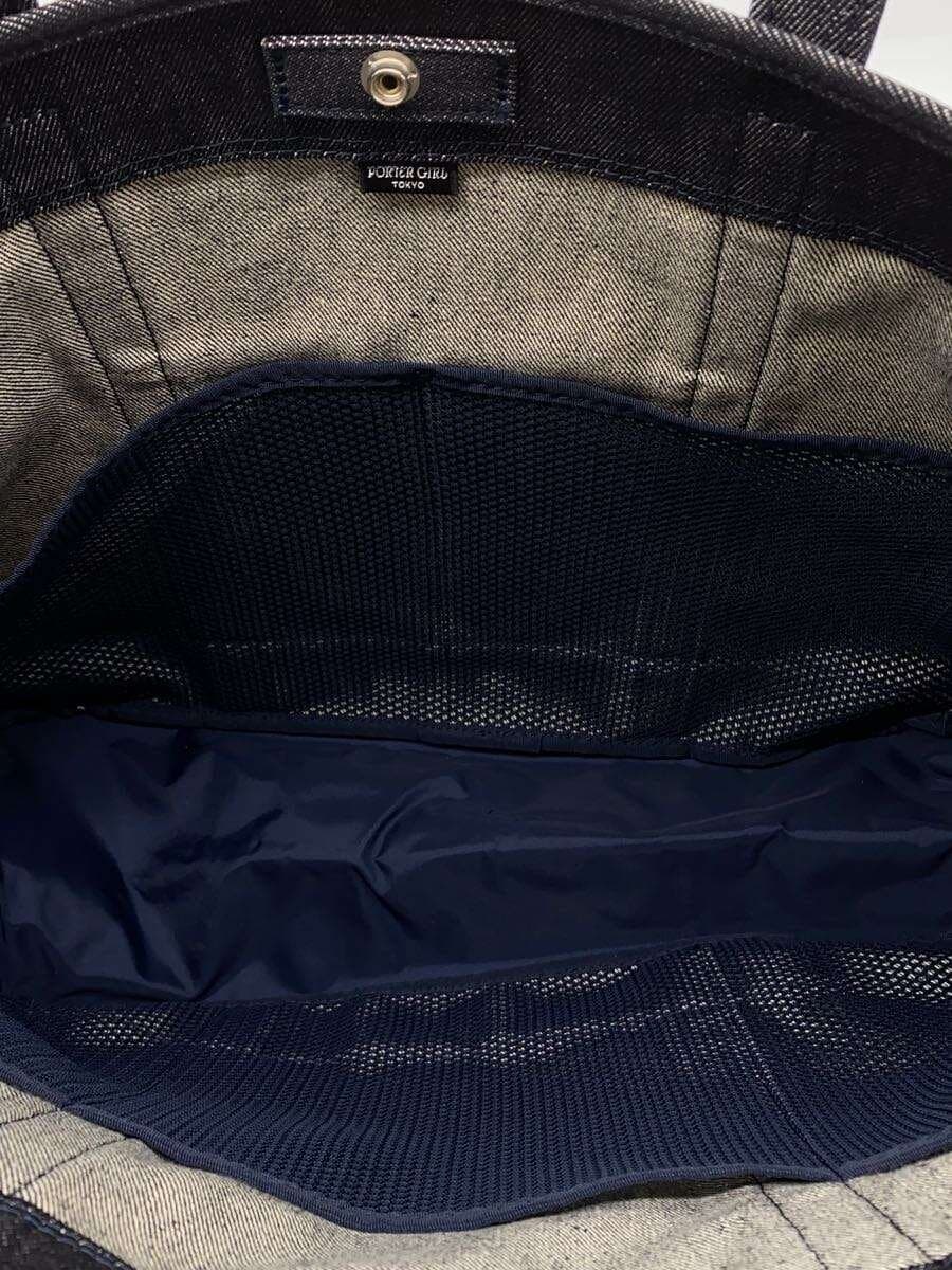 PORTER Tote Bag Cotton IDG Solid 6