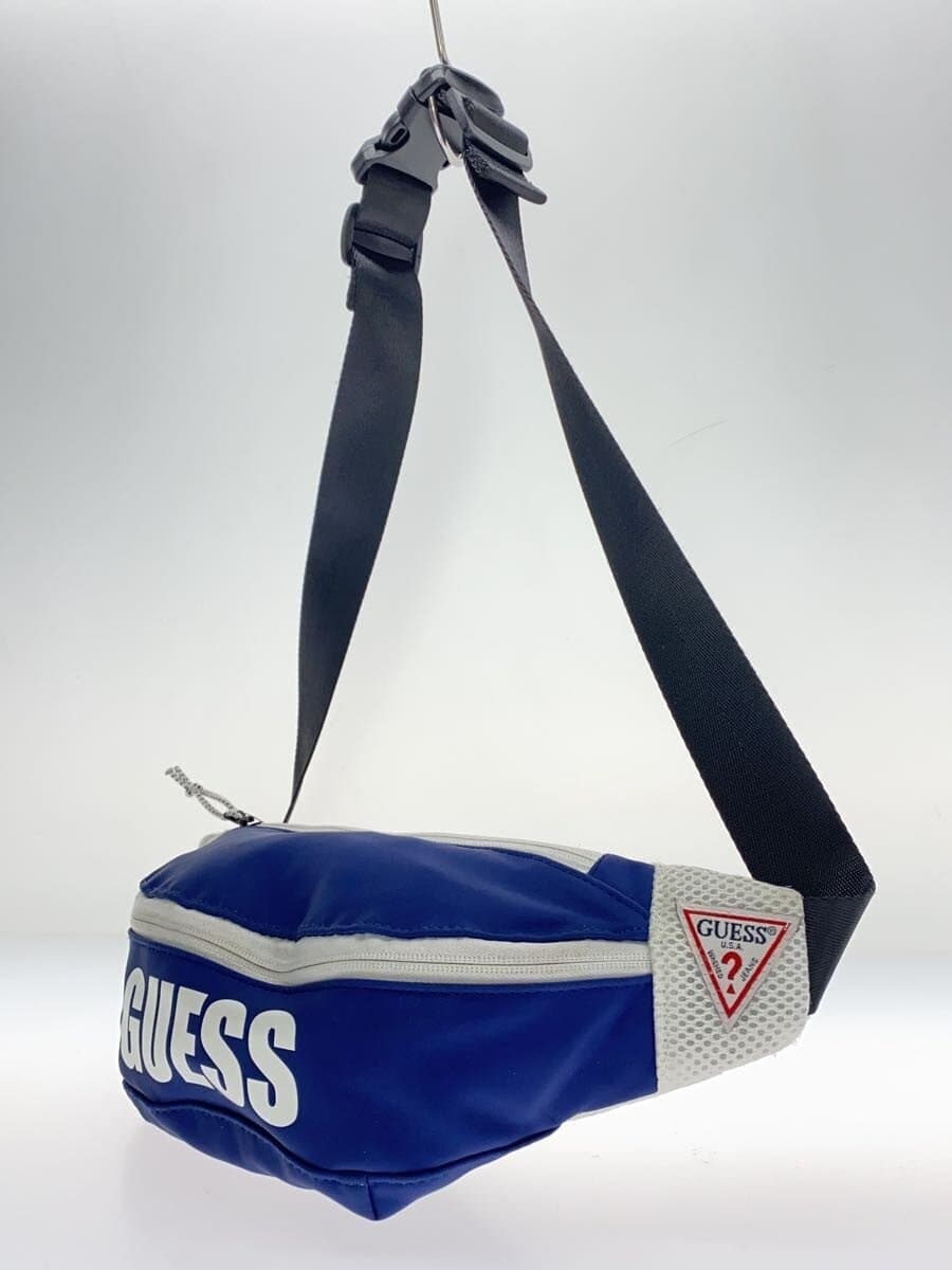 GUESS Waist Bag Nylon BLU Print 2