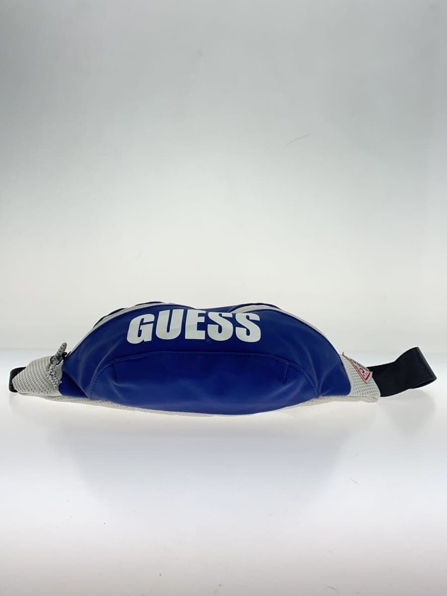 GUESS Waist Bag Nylon BLU Print 4