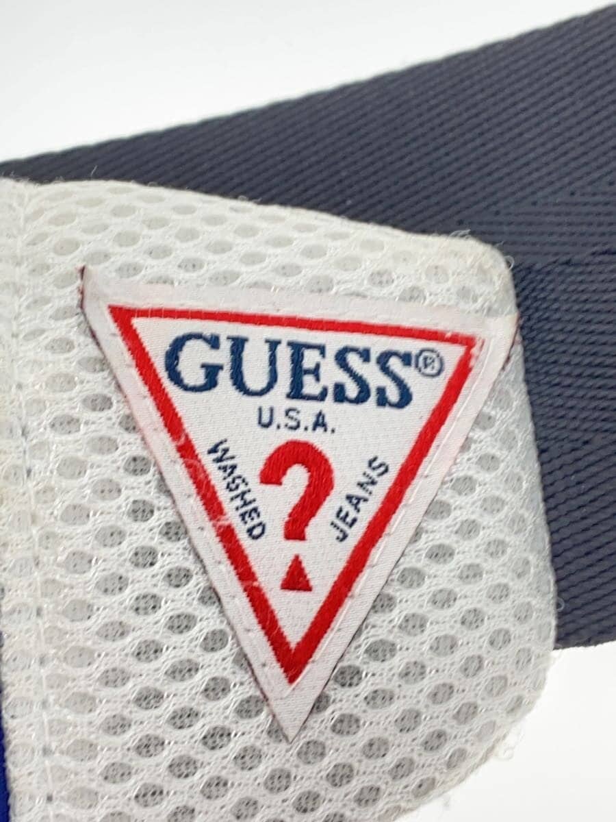 GUESS Waist Bag Nylon BLU Print 5