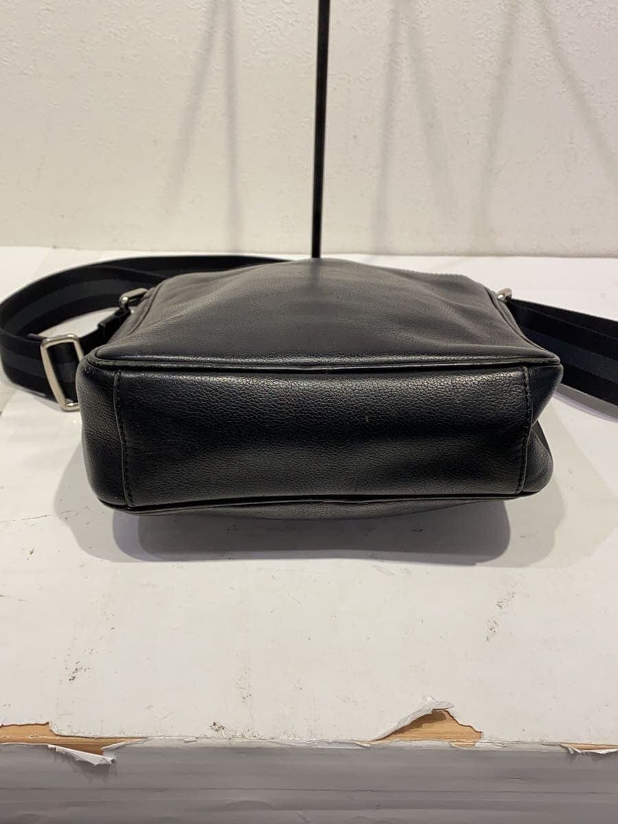 COACH shoulder bag leather GRY A1880-F54782 4